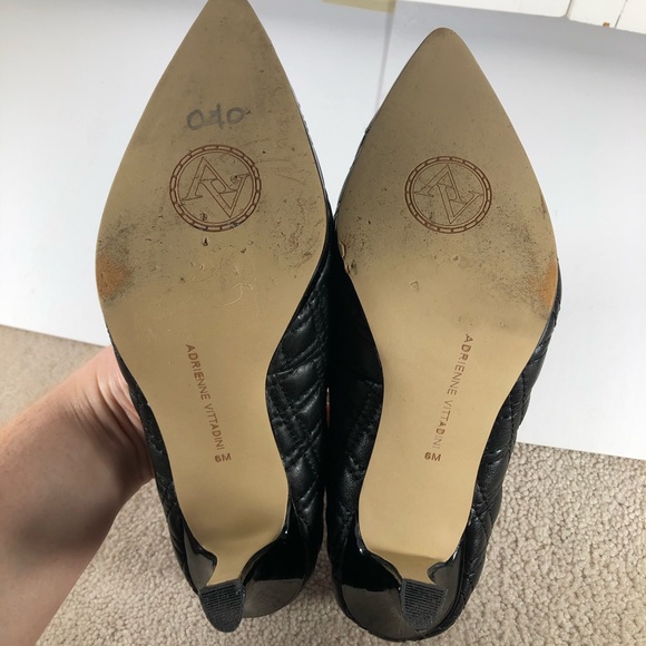 Adrienne Vittadini Jantine Quilted High Heel Pumps - Picture 7 of 11